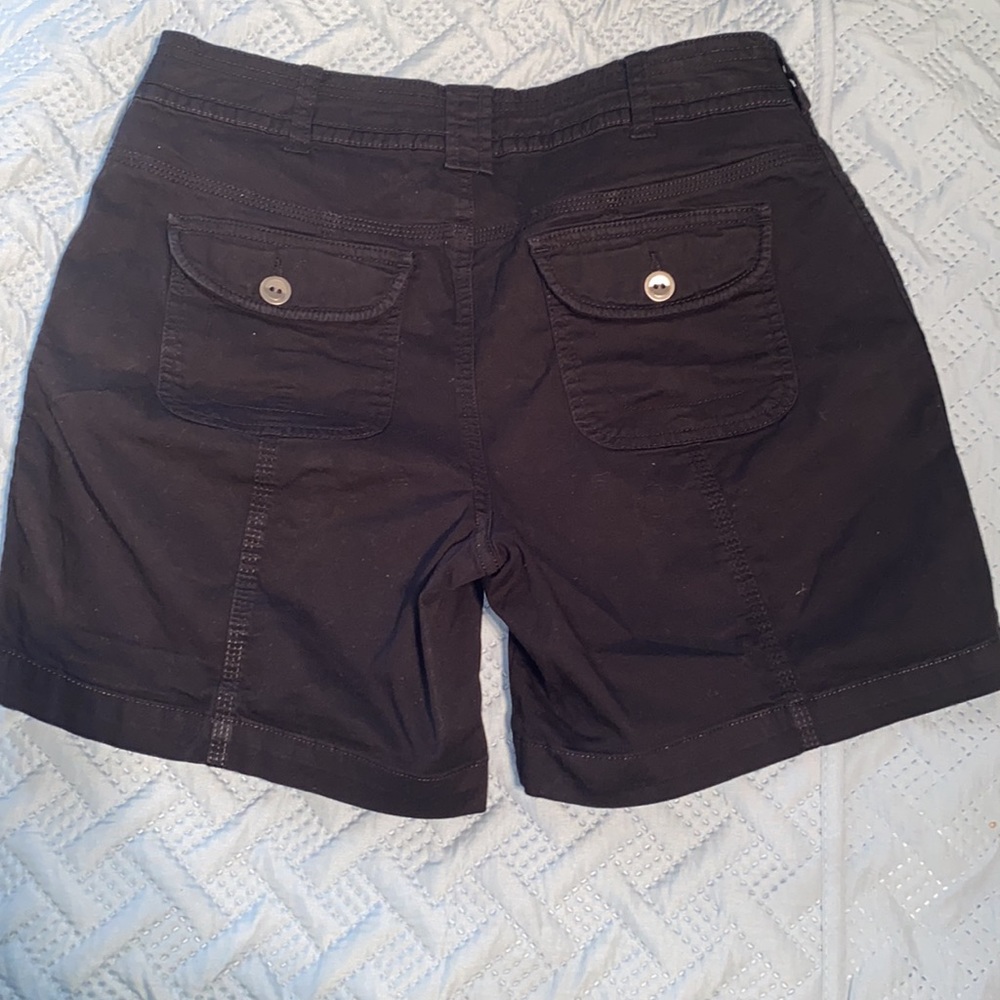 Style & Co women’s cotton pocket shorts black size 8 - Picture 7 of 8